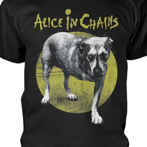 Alice In Chains Tripod Graphic Band T-Shirt Vintage Rock Tee 91 - Picture 2 of 5